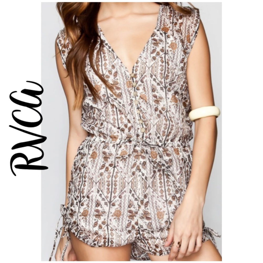 NWOT RVCA Golden Jubilee romper XS
